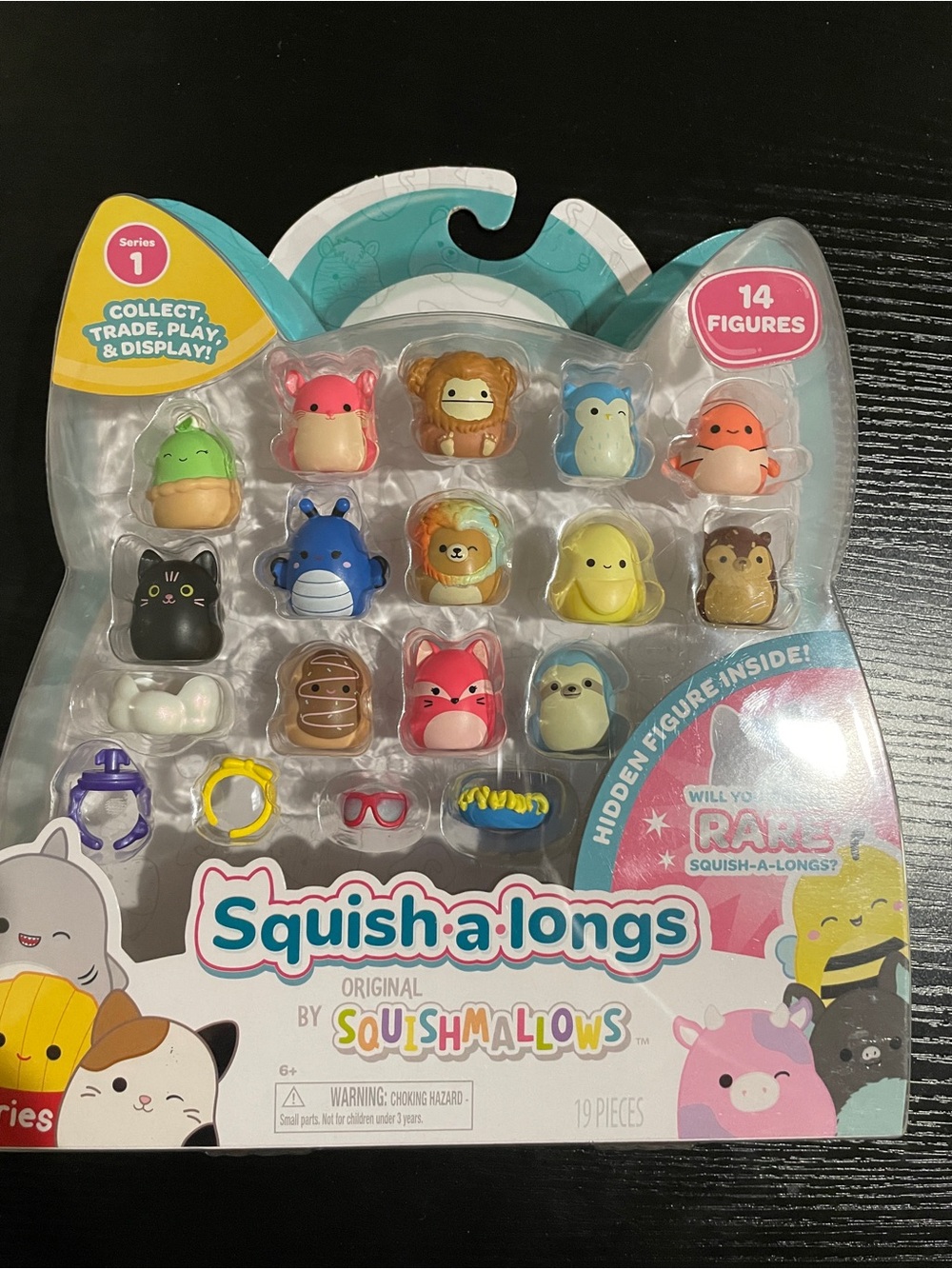 Squish-a-longs by Squishmallows - Assorted Multi Color 14-Figure Kids Toy Pack